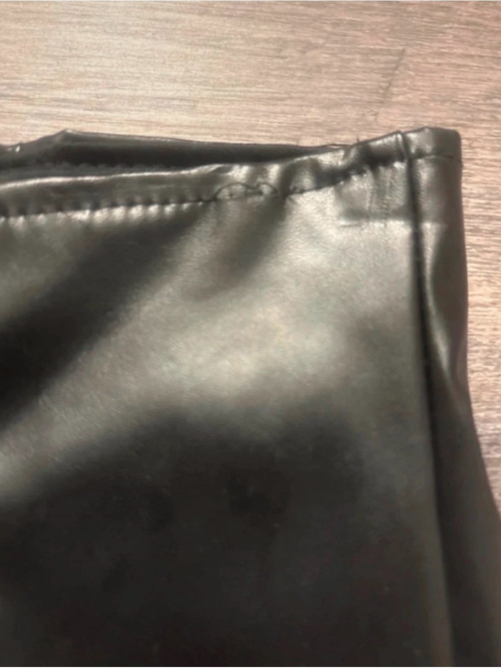 Fashion Nova Black Faux Leather Mini Skirt - Picture 5 of 5